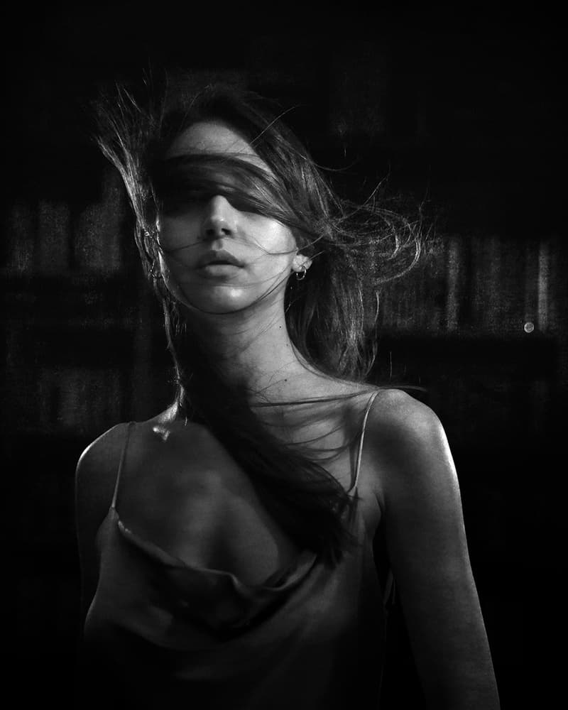 Mysterious Blowing Hair by Anthony Skip — canvas wall art