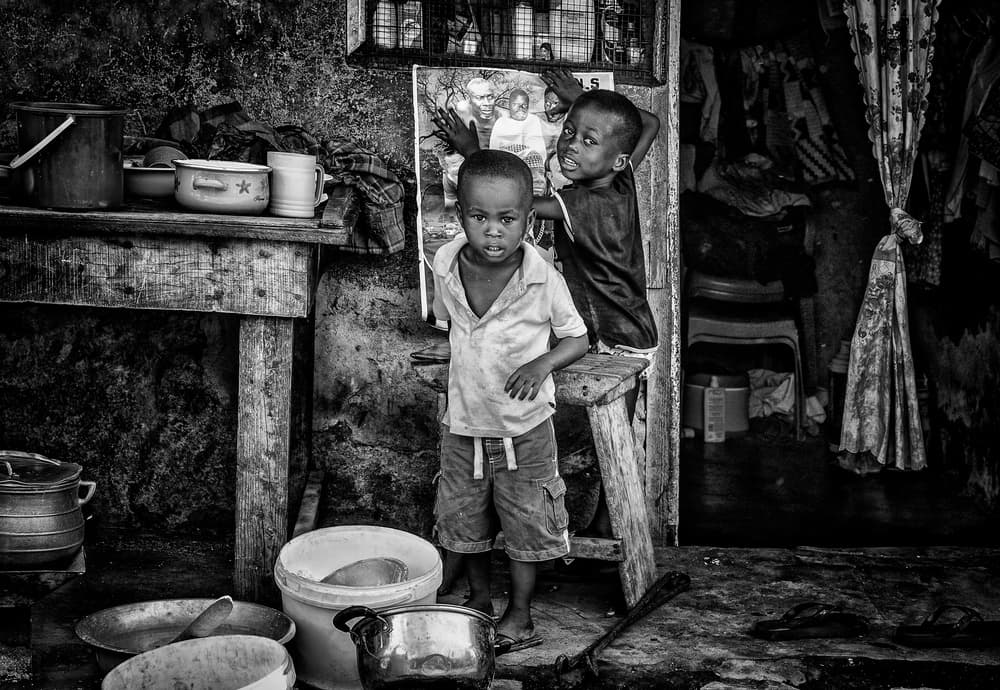 Young Boys Direct Gaze by Joxe Inazio Kuesta Garmendia — canvas wall art
