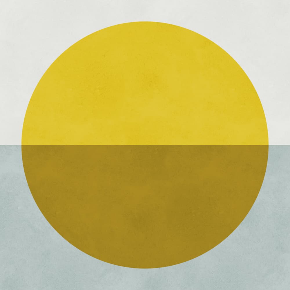 Golden Sun Horizon by Vitor Costa — canvas wall art
