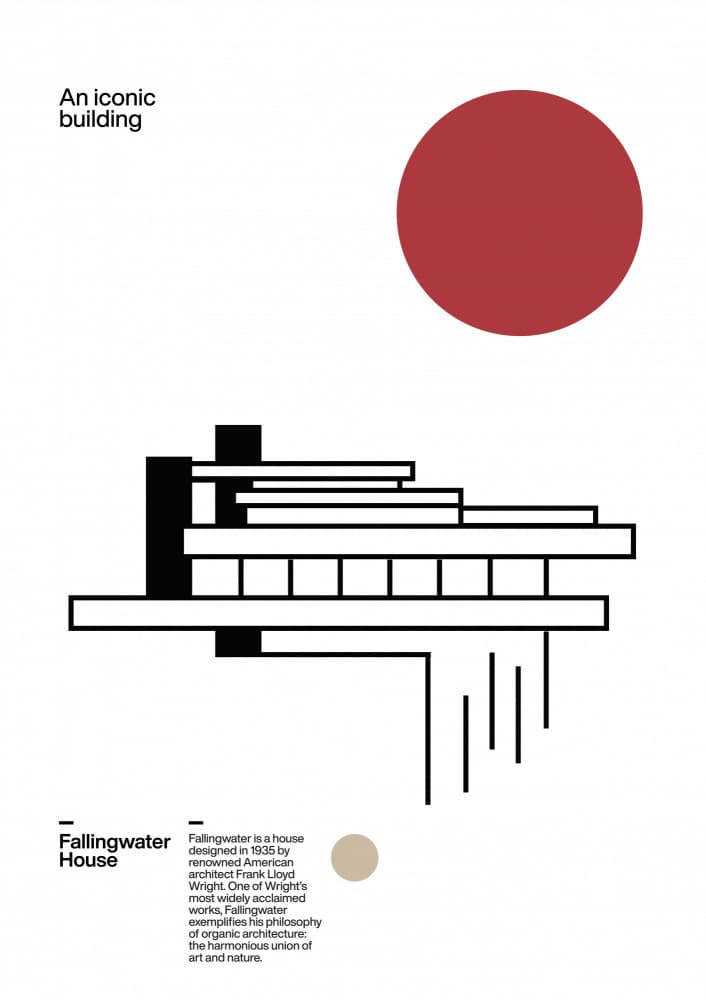 Iconic Modern Building by David Vineïs — canvas wall art