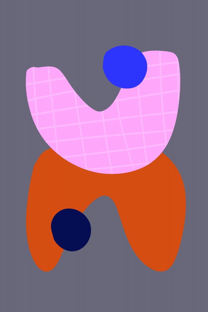 Abstract Shapes Play by Studio Memb — canvas wall art