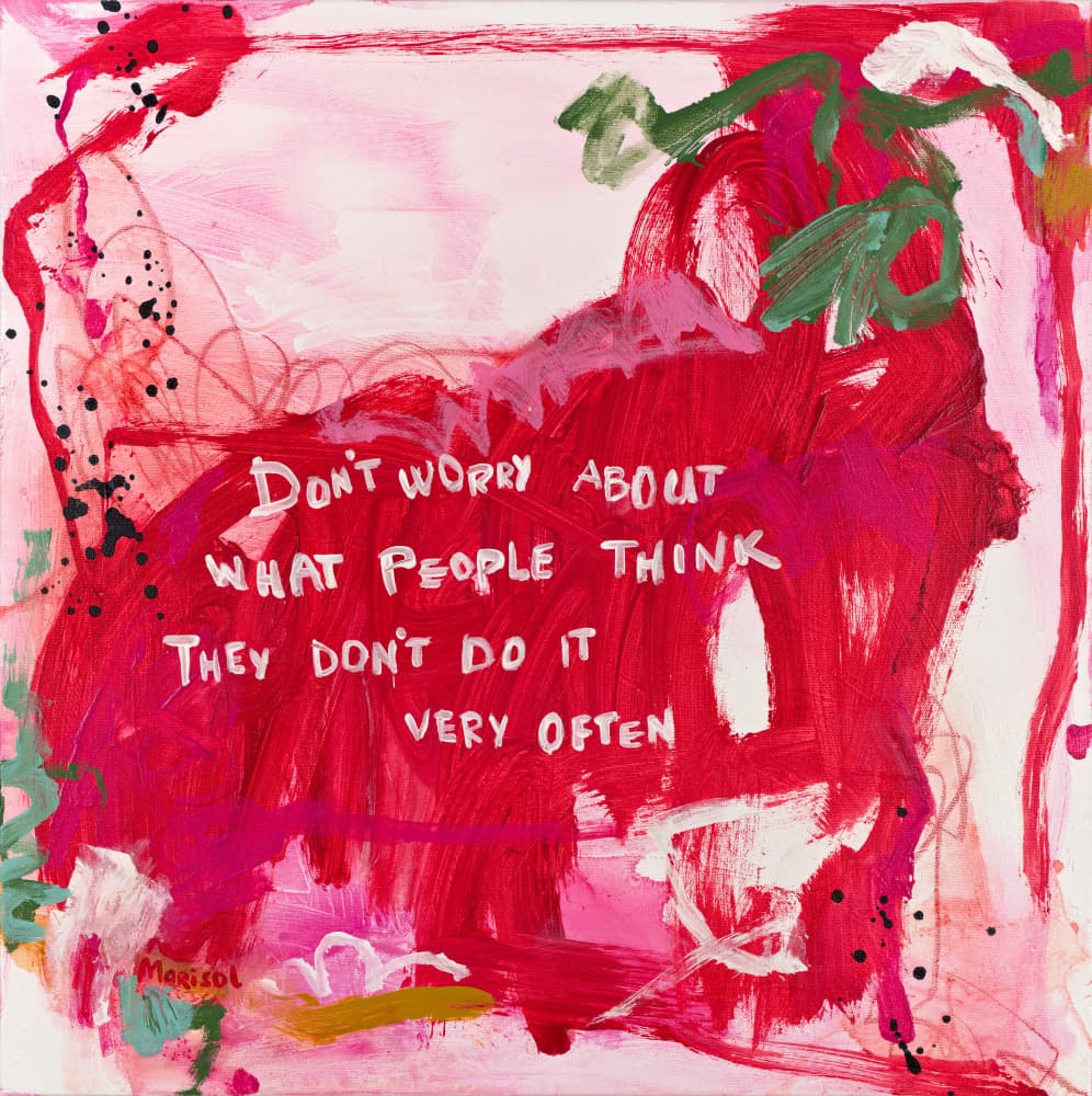 Sassy Abstract Quote by Marisol Evora — canvas wall art
