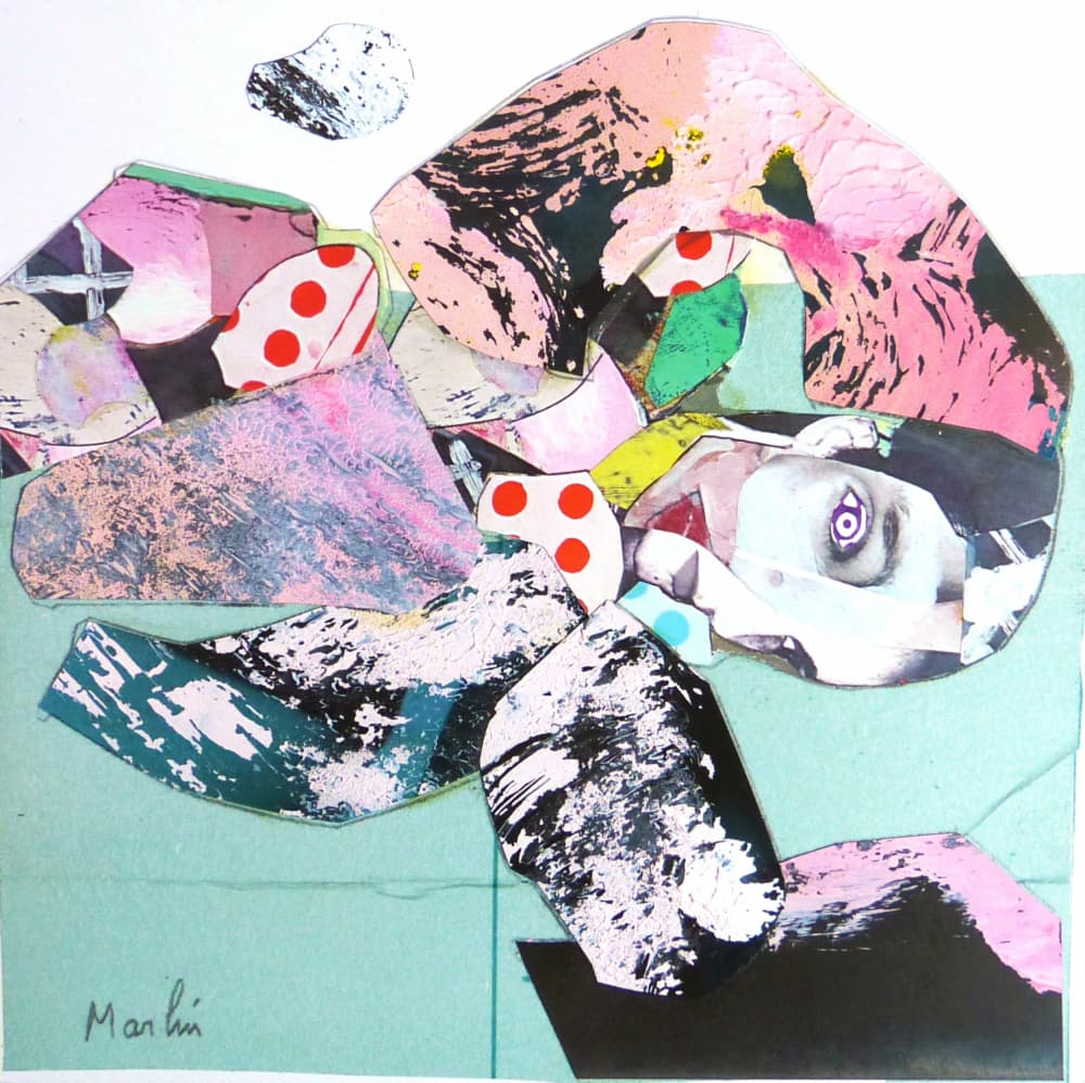 Vibrant Fragmented Eye by Pascal Marlin — canvas wall art