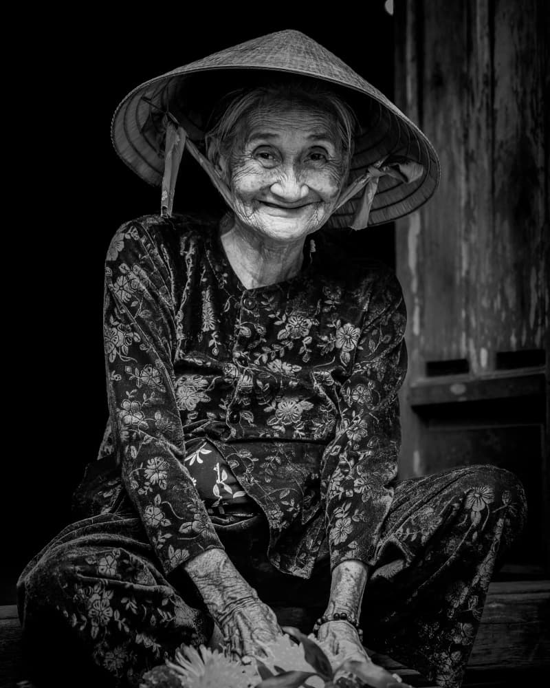 Timeless Asian Smile by ADIREK M — canvas wall art