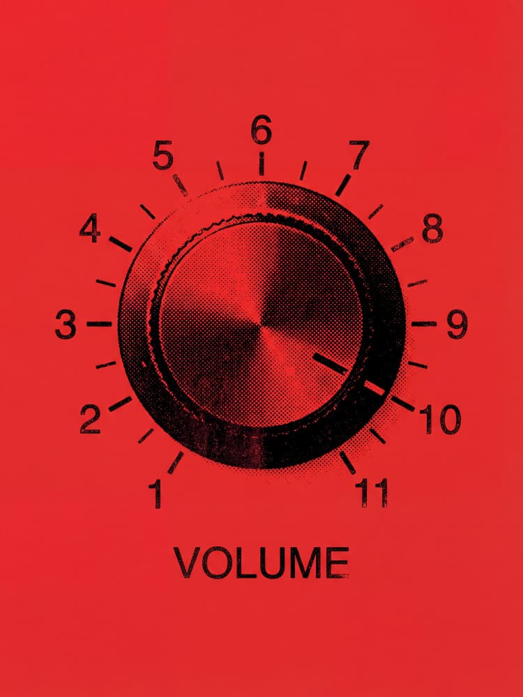Volume To Eleven by Andreas Magnusson — canvas wall art