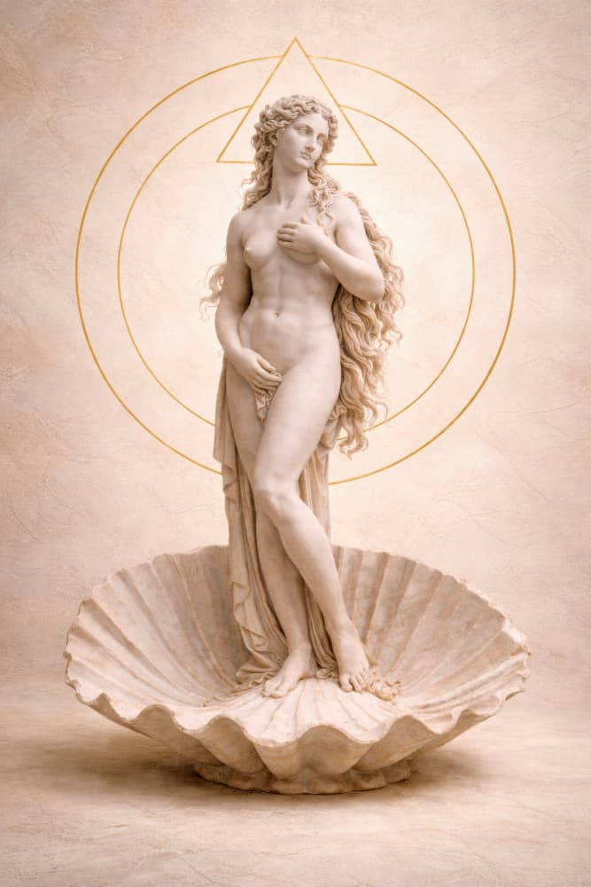 Graceful venus by Treechild — canvas wall art