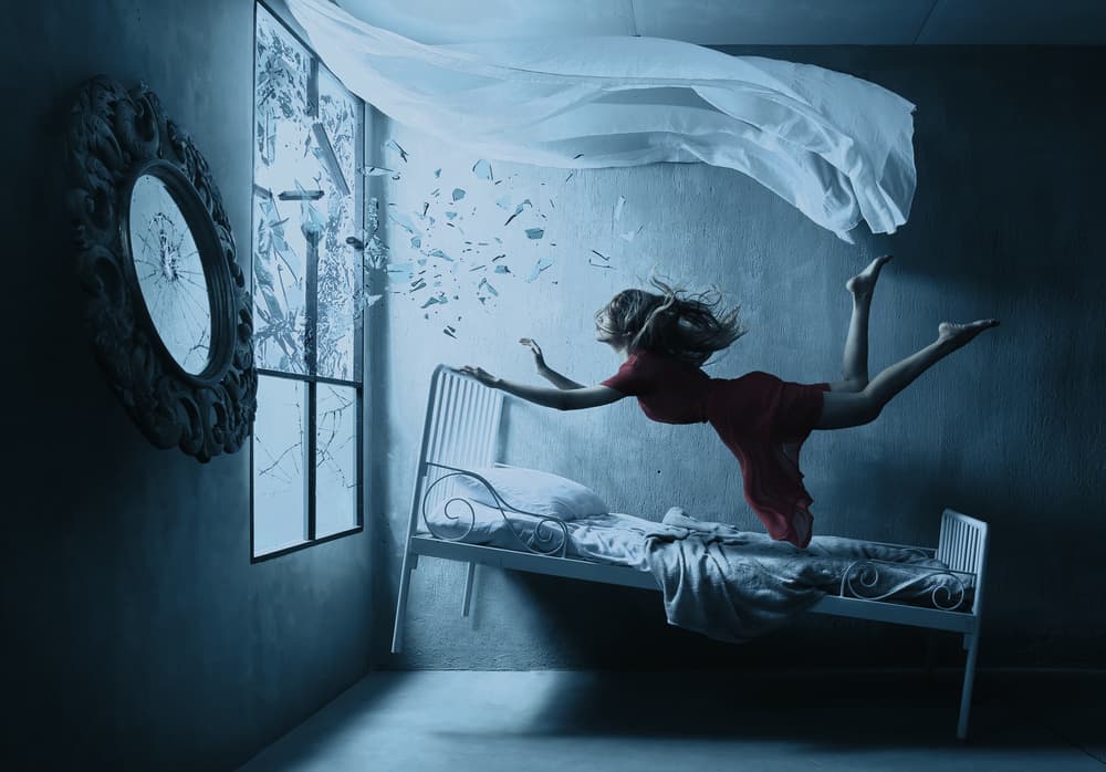 Floating Dream Escape by Sebastian Kisworo — canvas wall art