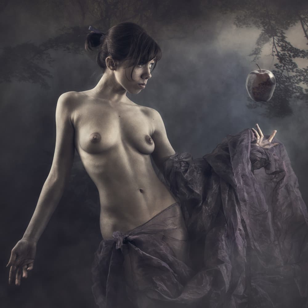 tale of the apple by Dmitry Frizel — canvas wall art