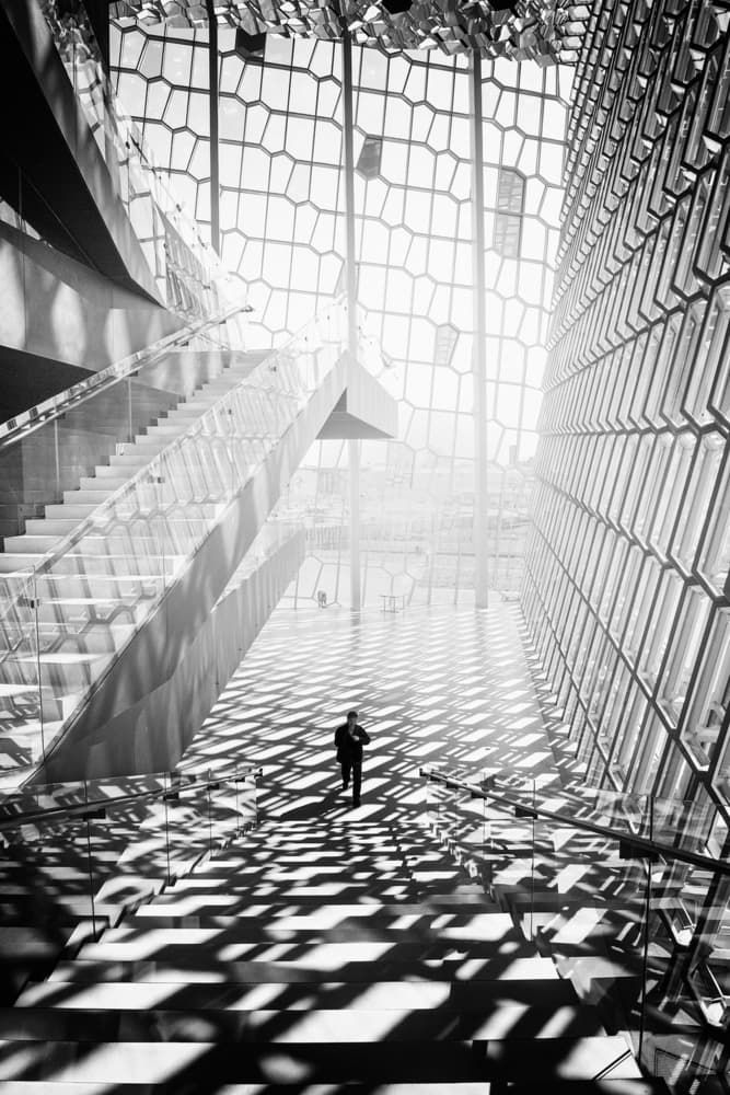 Modern Interior Light Play by Jure Kravanja — canvas wall art