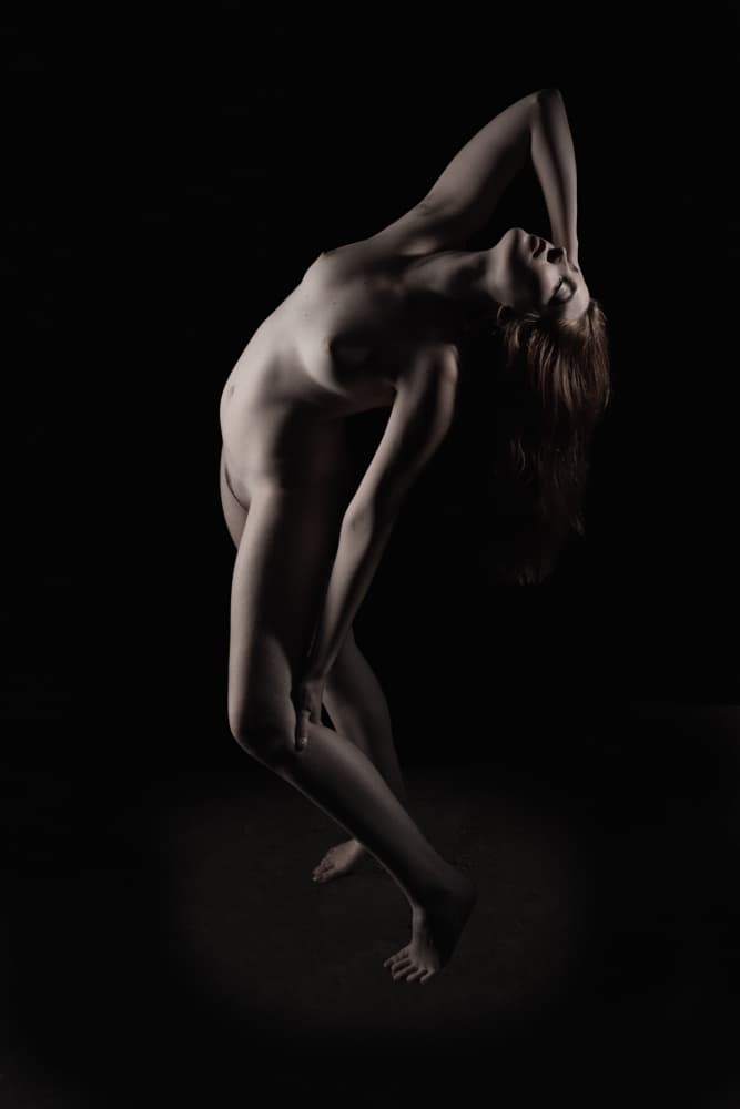 Nude Art in Low Key by Jan Slotboom — canvas wall art