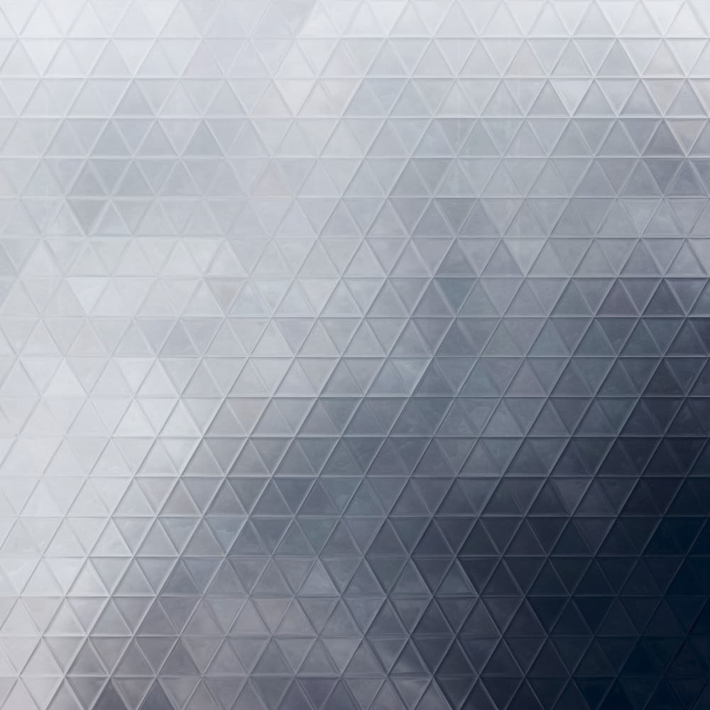 Geometric Gradient Triangles by Justyna Jaszke — canvas wall art