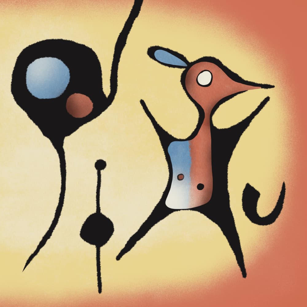 Whimsical Shadows by Little Dean — canvas wall art