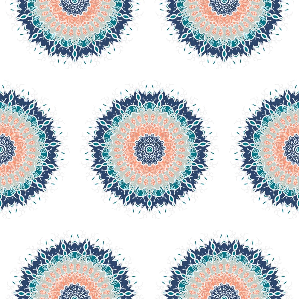 Intricate Mandala Pattern by Marika Barsrsind β canvas wall art