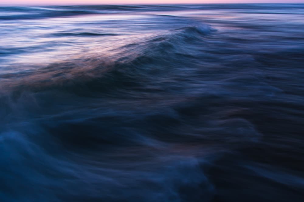 Abstract Ocean Flow by Tal Paz-Fridman — canvas wall art