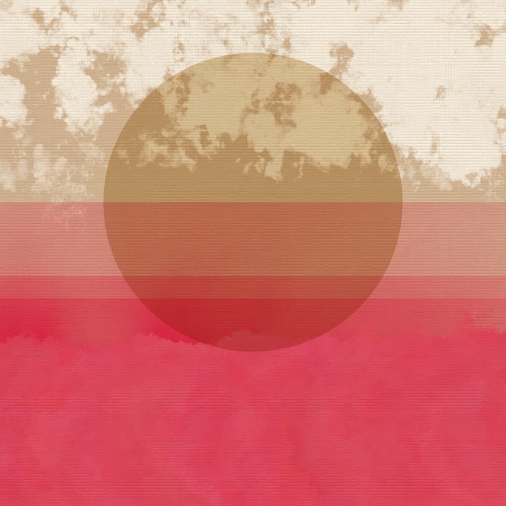 Golden Horizon Sunset by Dina Dankers — canvas wall art