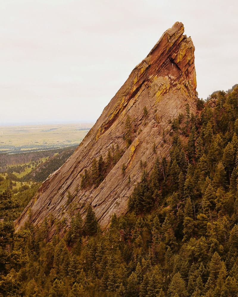 Majestic Tilted Rock by Del Mundo Imagery — canvas wall art