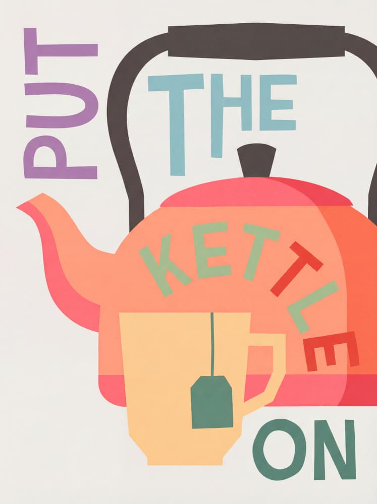Put The Kettle On by Andreas Magnusson — canvas wall art