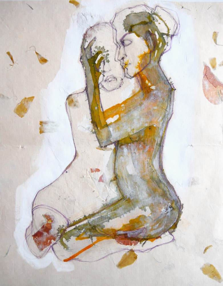 Intimate Embrace by Doris Schmitz — canvas wall art
