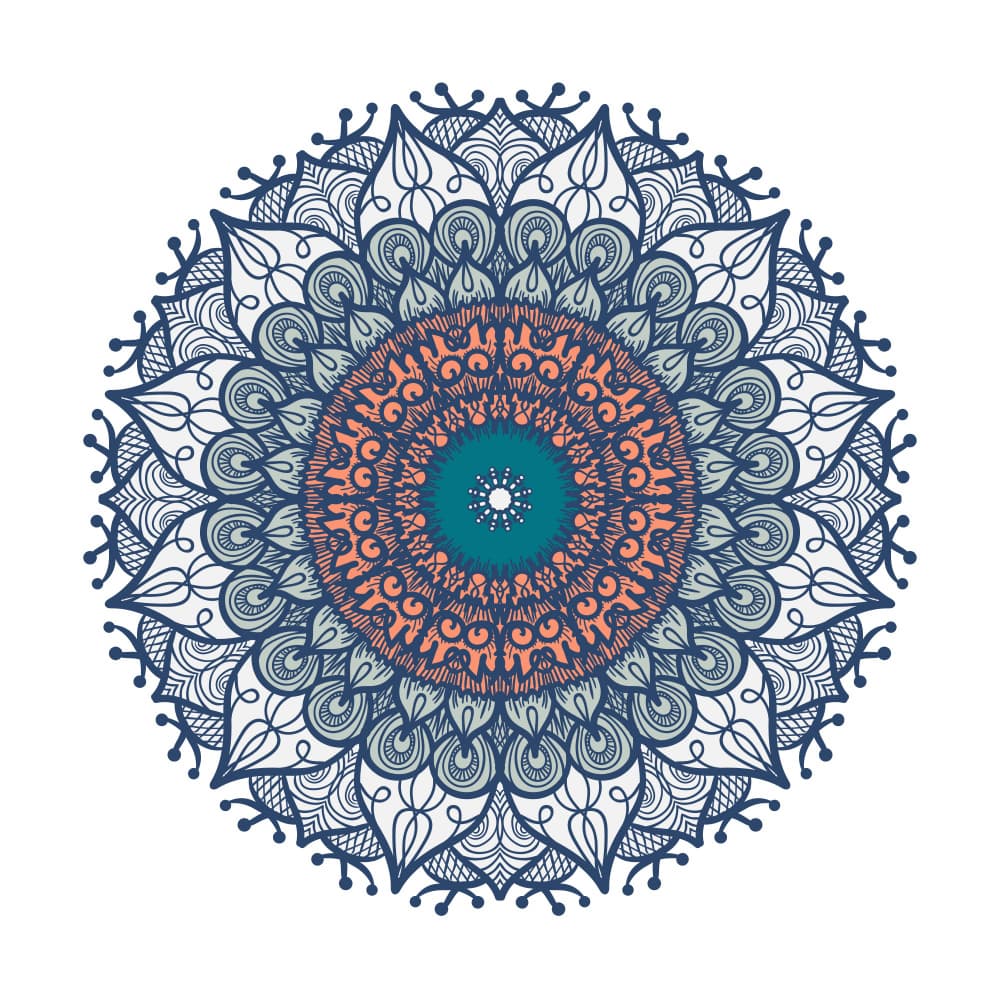 Spiritual Bohemian Mandala by Marika Barsrsind β canvas wall art