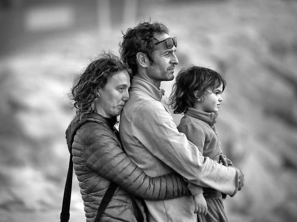 Quiet Family Bond by Eyal Bussiba — canvas wall art