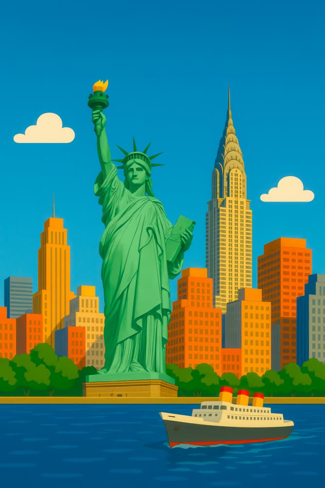 New York City by Taudalpoi — canvas wall art