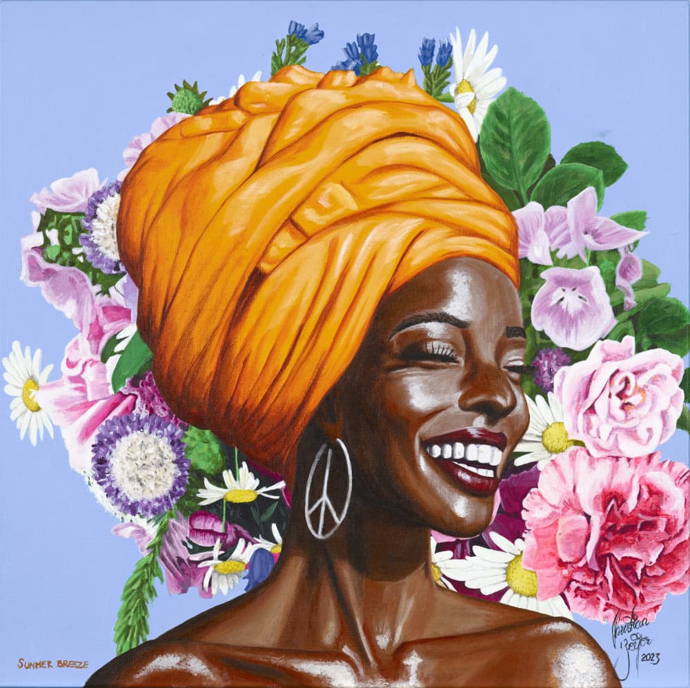 Summer Breeze by Christian Beijer — canvas wall art