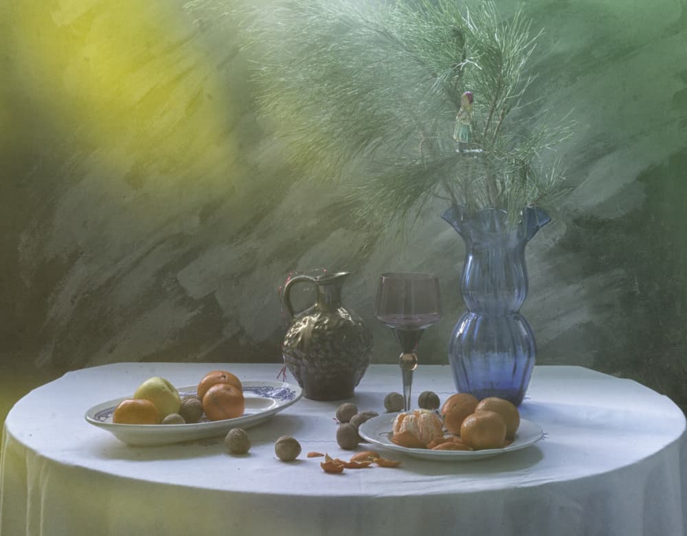 Rustic Fruit Still Life by UstinaGreen — canvas wall art