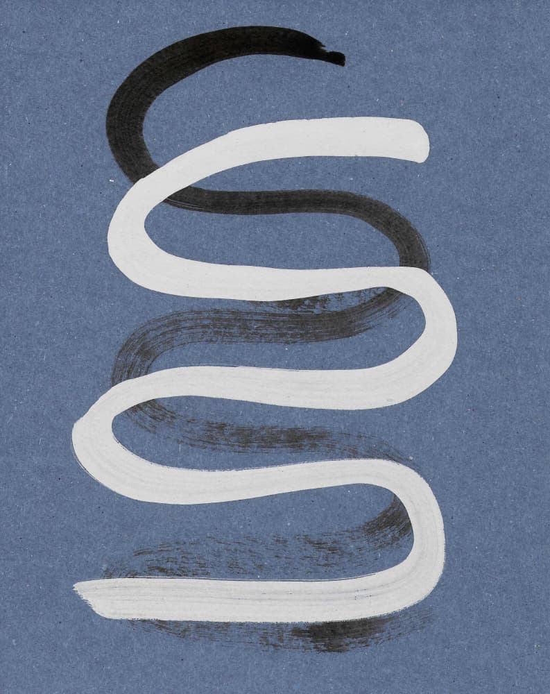 Dynamic Wavy Lines by Santhosh ch — canvas wall art