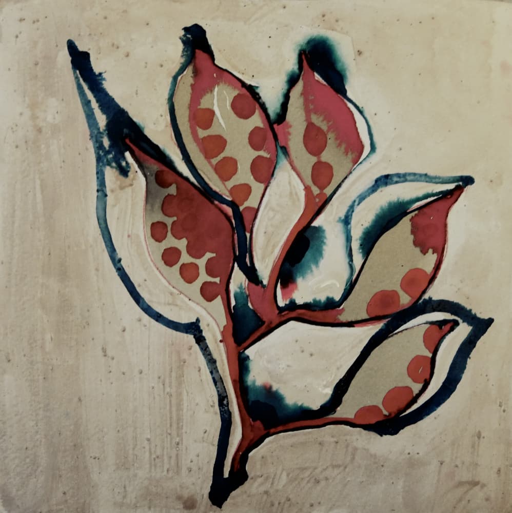 Abstract Seed Pods by Doris Schmitz — canvas wall art
