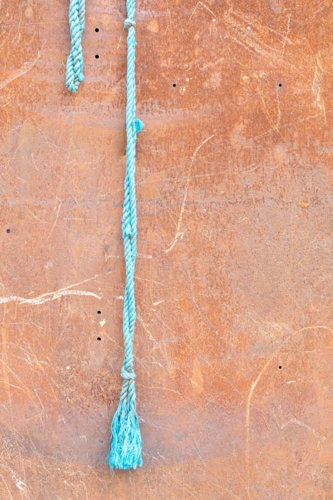 Rustic Blue Rope by Pictufy Studio III — canvas wall art