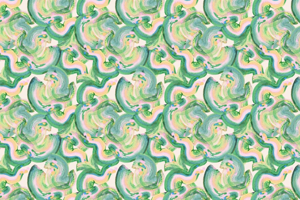 Funkystrokespatternno07 by Treechild — canvas wall art