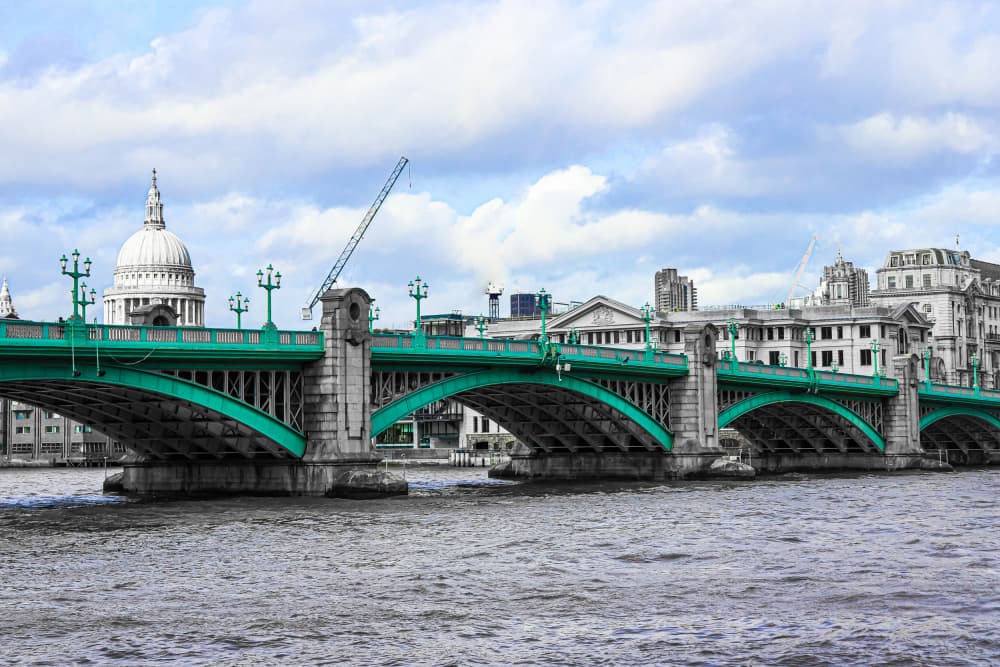 St Paul's Thames View by Patrick Muthui — canvas wall art