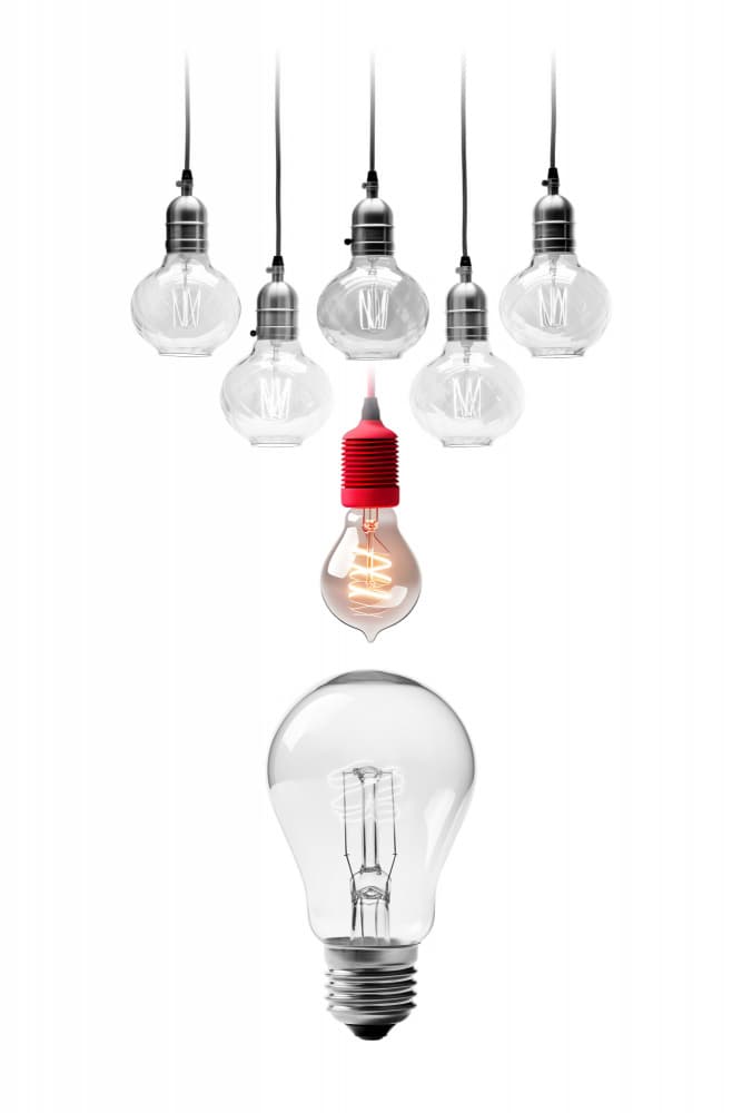 Unique Bright Idea by Rafal Kulik — canvas wall art