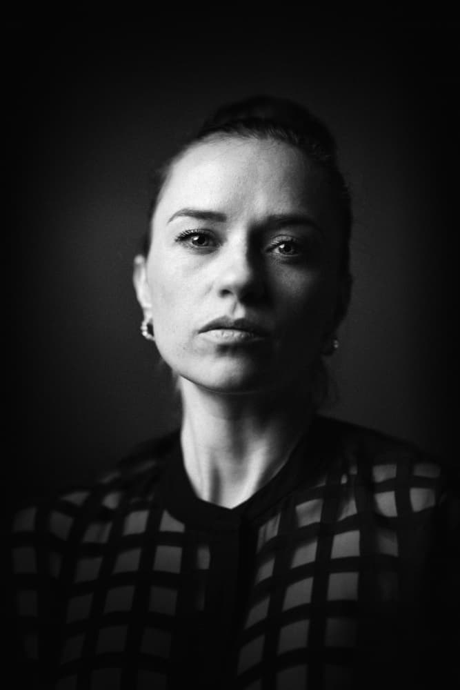 Strong Woman Portrait by Patrick Wöhrle — canvas wall art