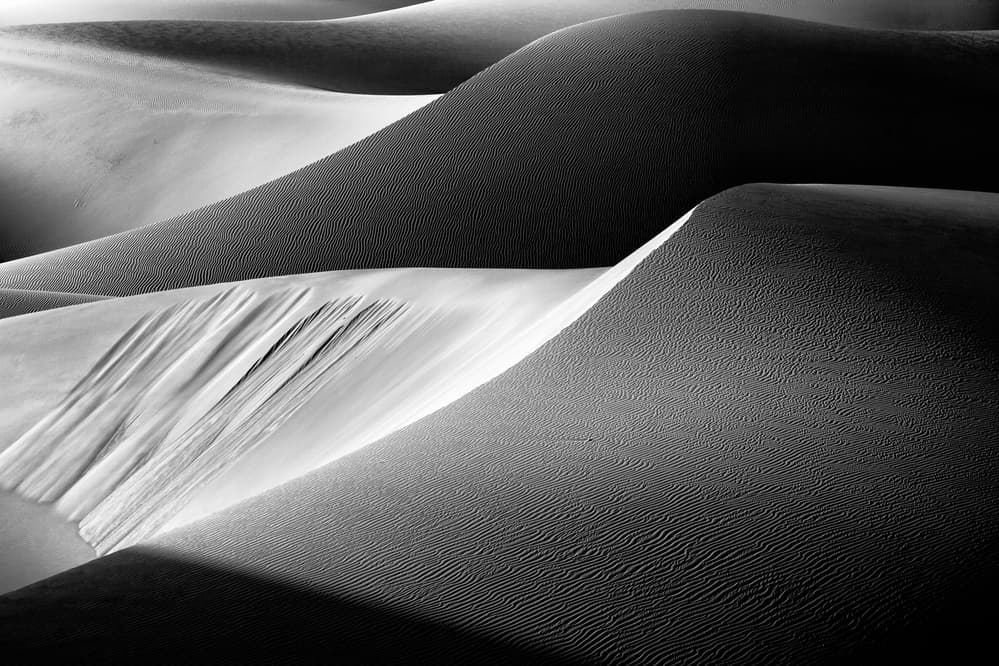 Shifting Desert Shadows by Mohammadreza Momeni — canvas wall art