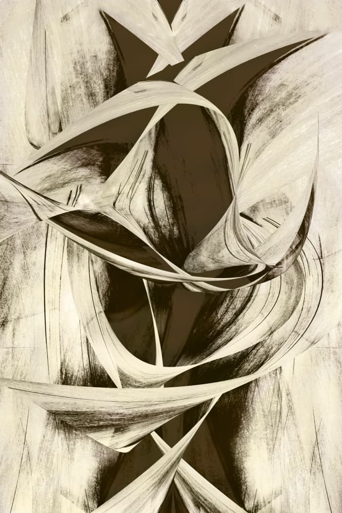Dynamic Abstract Flow by Christina Sillen — canvas wall art