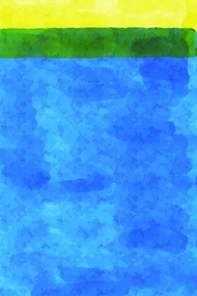 Vibrant Abstract Horizon by jay stanley — canvas wall art