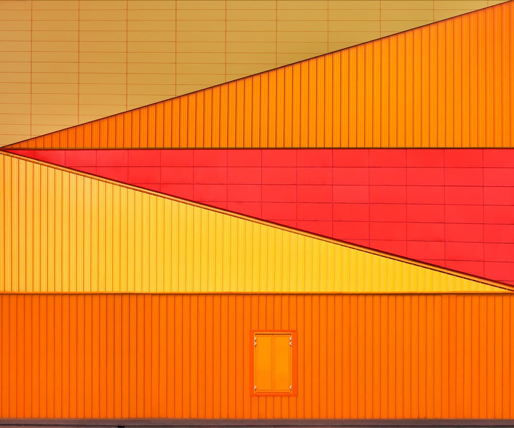 Abstract Geometric Wall by Theo Luycx — canvas wall art