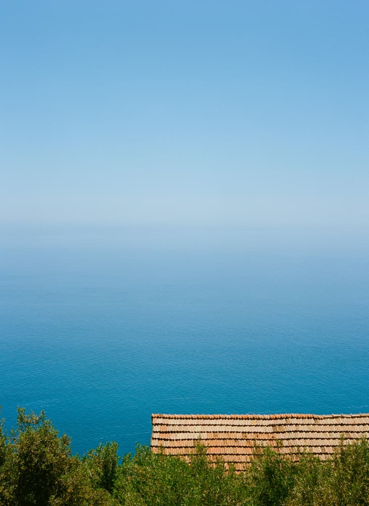 Blue Ocean Horizon by Bethany Young — canvas wall art
