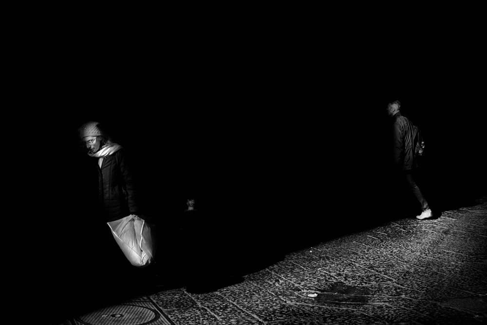 Night Walkers by Antonio Grambone — canvas wall art
