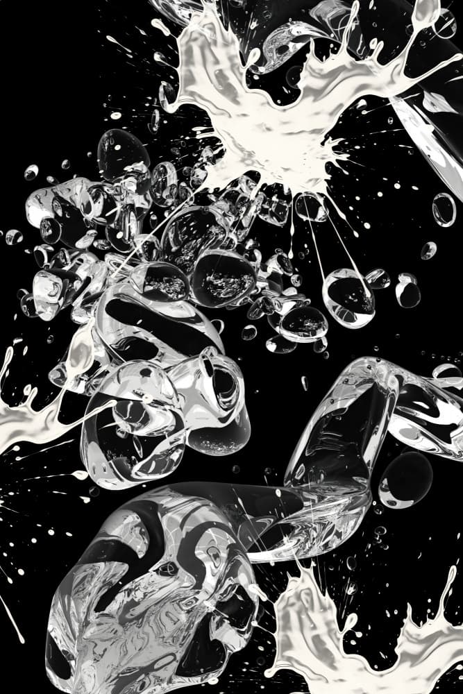 Abstract Liquid Motion by Rafal Kulik — canvas wall art