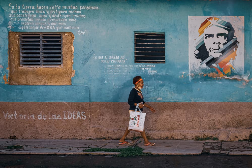 Vibrant Wall Street Walk by Andy Bauer — canvas wall art
