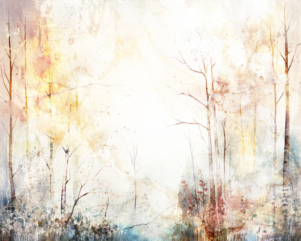 Dreamy Golden Forest by Rafal Kulik — canvas wall art