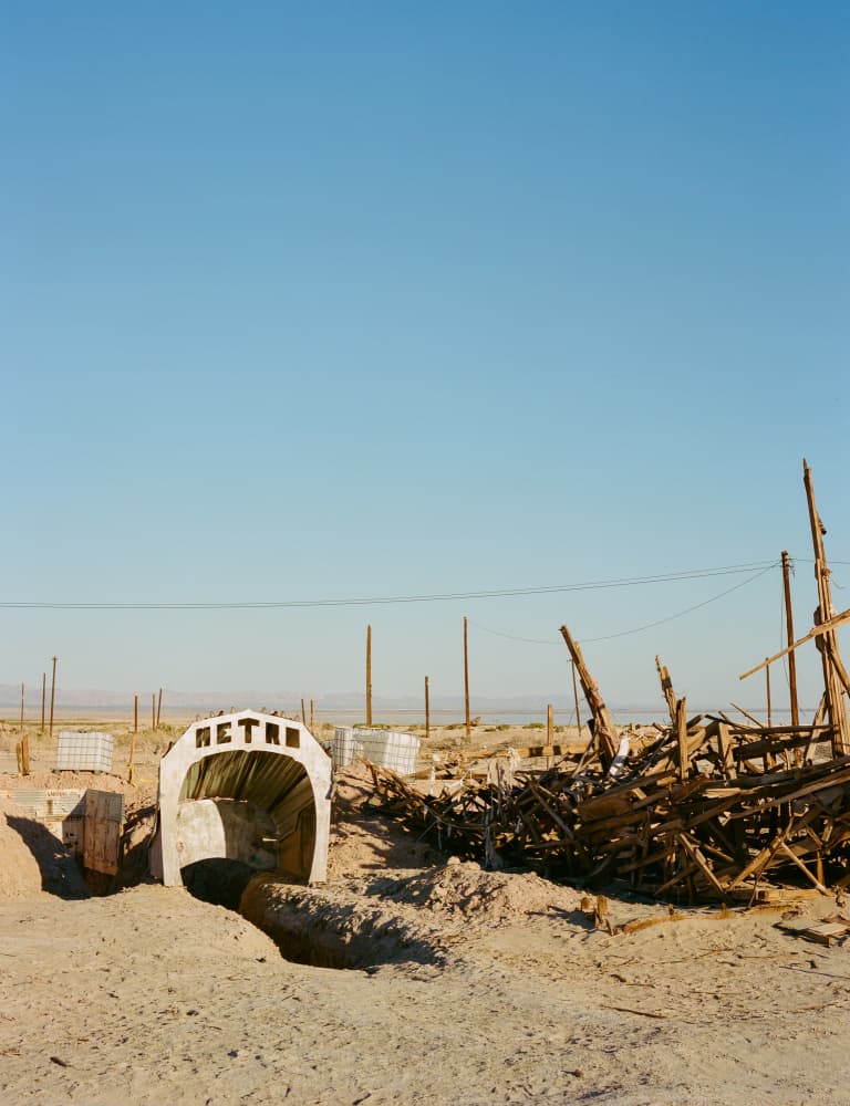 Desert Metro Ruins by Bethany Young — canvas wall art