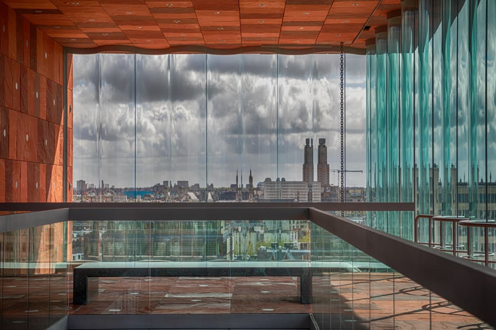 Antwerp Museum City View by Urs Zimmermann — canvas wall art