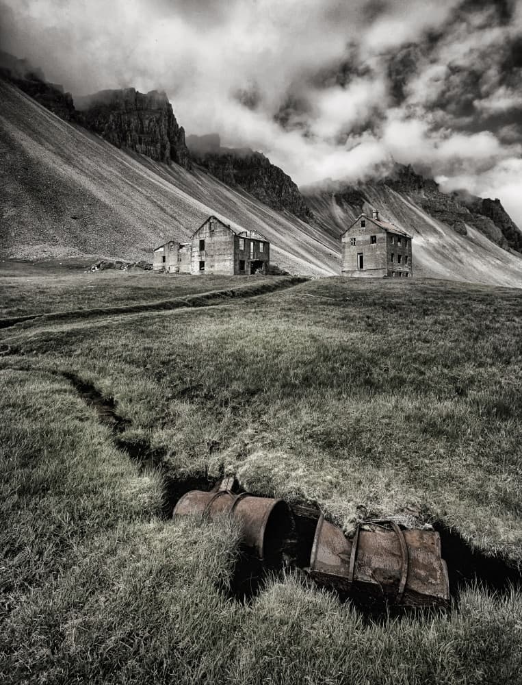 Forgotten Mountain Homes by Þorsteinn H. Ingibergsson — canvas wall art