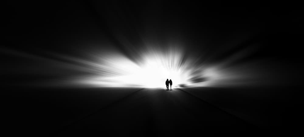 Walking Into Light by Huib Limberg — canvas wall art
