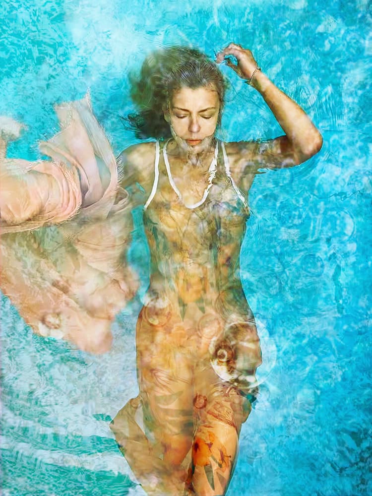 Serene Water Dream by miriana — canvas wall art