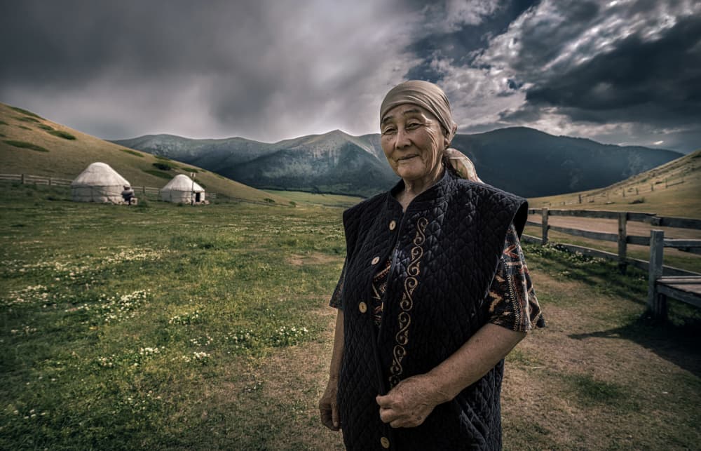 Wise Woman Mountain Yurts by Waldemar Szmidt — canvas wall art