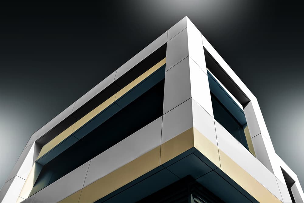 Modern Gold Architecture by Anita Martin AnnaPileaFotografie — canvas wall art